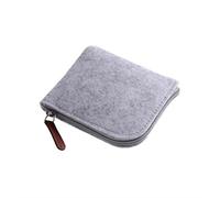 DFJOENVLDKHFE Portamonete for donne e uomini, mantieni le tue monete organizzate con un comodo portamonete, perfetto for gli spostamenti(Light grey)