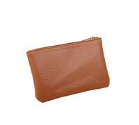 DFJOENVLDKHFE Portamonete for donne e uomini, mantieni le tue monete organizzate con un comodo portamonete, perfetto for gli spostamenti(Light Brown)