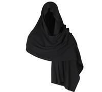 DFJOENVLDKHFE Sciarpa da Pirata Vintage, Cappuccio Medievale, Mantello, Costume Rinascimentale, Cappuccio, Sciarpa, Spalla, Mantello Gotico(Black)