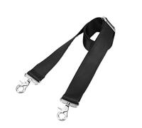 DFJOENVLDKHFE Tracolla di Ricambio Regolabile for Borsa, Tracolla Universale for Borsa a Tracolla, Comoda e Resistente, Adatta for Il Trasporto di Portafogli e Borse a Tracolla.(Black-Nylon)