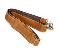DFJOENVLDKHFE Tracolla di Ricambio Regolabile for Borsa, Tracolla Universale for Borsa a Tracolla, Comoda e Resistente, Adatta for Il Trasporto di Portafogli e Borse a Tracolla.(Light Brown)