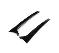 DFJOSF Alettone Auto Coppia Spoiler Verticali Neri Lucidi per finestrini Posteriori Laterali per Skoda per Octavia Station Wagon 2014-2019, Splitter Aria ABS Spoiler Posteriore