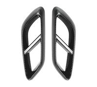 DFJOSF Alettone Auto per Mercedes per Benz Classe E W214 2024+ Copertura Tubo Scarico Posteriore, 1 Paio Finiture per Tubi Scarico Posteriori Spoiler Posteriore(Look in Carbonio)