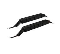 DFJOSF Barre Portatutto Cuscinetti Morbidi per Portapacchi Tetto Universali per Auto Portabagagli Kayak con 2 Cinghie Fissaggio per Canoa Snowboard E Pagaia Barre Trasversali(33inch)