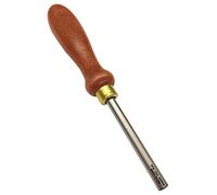 DFM Tool Works Raschietto per armadietti, con manico in acero duro e asta in acciaio super resistente ad alta velocità, ideale per raschietti e applicazioni di lavorazione del legno, prodotto negli