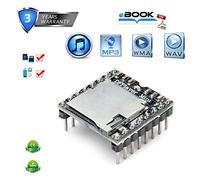Dfplayer Mini, Modulo Lettore MP3 per Arduino UNO Modulo Musicale Audio Scheda VoceShield TF Card U Disk