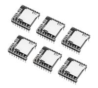 Dfplayer MP3 Mini Lettore Modulo AYWHP 6 PCS TF U Disk Scheda DFPlayer Audio Voce Musica Modulo compatibile con Arduino
