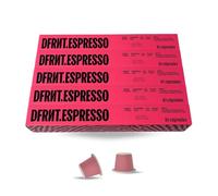 DFRNT - Capsules de café colombien biodégradables compatibles - Notes sucrées et crémeuses - Espresso intense - Torréfaction moyenne
