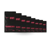 DFRNT. Colombia Dark 8×250 g - Caffè Speciale in Grani (86,75 Punti SCA) - 100 % Arabica - Note di Cioccolato e Caramello - Espresso Ideale - Tostatura Scura - Tostatura Recente in Spagna