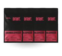 DFRNT. Colombia Espresso 4 x 250 g - Caffè di specialità in grani (88 Punti SCA) - 100% Arabica - Note di cioccolato e caramello - Ideale per espresso - Tostatura recente in Spagna