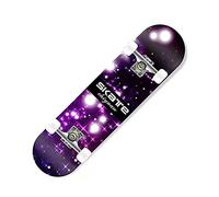 DFrywdgSEY Skateboard, Skateboard Completi da 31 x 8 Pollici for Bambini, Adolescenti, Principianti e Adulti, Skateboard Cruiser concavo con Doppio Calcio(31)