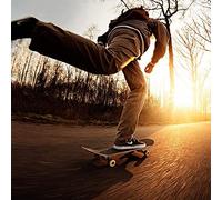 DFrywdgSEY Skateboard, Skateboard Completo, Acero Canadese a 8 Strati, tavola da Trick Double Kick, Skateboard for Principianti, Adulti, Bambini e Adolescenti(17)