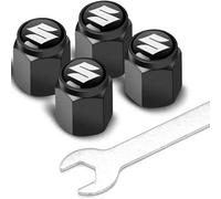 DFSYZGAK 4 Pezzi Auto Cappucci delle Valvole per Suzuki Jimny,Tappi Valvole di Pneumatici Tappi Ruote Tappi Valvola Tappi Parapolvere Accessori e Parti,A