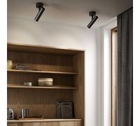 DFTP by Nordlux Faretto da soffitto DFTP MIB 6, portalampada GU10, nero DFTP by Nordlux