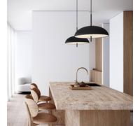 DFTP by Nordlux Lampada a sospensione Versale, nera, Ø 50 cm DFTP by Nordlux
