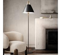 DFTP by Nordlux Piantana Strap metallo con fascia di pelle, nero DFTP by Nordlux