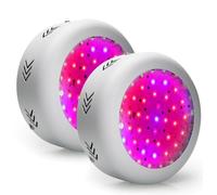 DFTRIF 2 pz/Lotto 150w LED Grow Grow Light UFO 50x3w LED Pieno Spectrum Grow Box per la Serra Indoor Piante Idroponiche Piante Flower Verdure