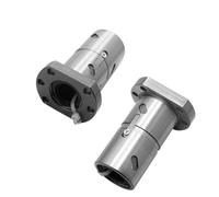 DFU1605 RMU1605 Ballscrew 80mm Long Flange Double Nut 16mm Ball screw nut for CNC DIY Engraving Milling Machine Router