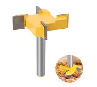 Dfuqanb Fresa Piallatrice Utensile, Surface Fresa per Spianare, 8 mm CNC fresa per placche, fresa per piallatrice, CNC Spoilboard, per la lavorazione superficiale del legno