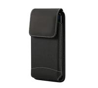 DFV mobile - Belt Case Cover Vertical Leather And Nylon per myPhone N23 Plus (2024) - Black
