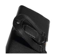 DFV mobile - Custodia orizzontale da cintura in pelle sintetica testurizzata con clip compatibile con Zte Nubia Red Magic 7 Pro (2022) - Nero
