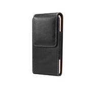 DFV mobile - Custodia verticale da cintura con passante e moschettone compatibile con Infinix Zero Ultra (2022) - Nero