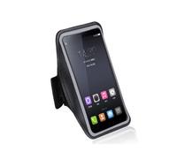 DFV mobile - Fascia sportiva da braccio in neoprene con finestra touch compatibile con Bbk Iqoo Neo5 Se 5G (2021) - Nero