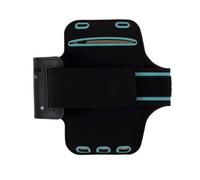 DFV mobile - Fascia sportiva da braccio in neoprene con finestra touch compatibile con Blu C5 Max (2022) - Nero