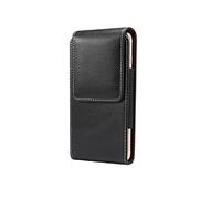 DFV mobile - Vertical Leather Case with Belt Loop per Symphony I96 (2023) - Black