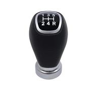 Dfvajwc Leva del Cambio Pomello del Cambio A 5 E 6 Marce Leva Sfera di Comando per Hyundai I10 I20 Accessori Ricambio per Interni Auto 43711-B4020(Black 5 Speed)