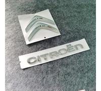 DFVOOP Auto Stemmi Decorazioni Emblema Adesivi per Citroen C3-XR C4 C3 C5 C1 C2 Berlingo Celysee, 3D Metallo Adesivo Car Auto,Stemma Adesivi Cofano Anteriore,Distintivo Ricambio Decorazione,H