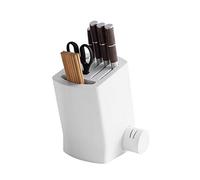 DFWZMQTG Coltello da cucina multifunzionale in acciaio inossidabile per la casa con affilacoltelli elettrici e funzione di asciugatura