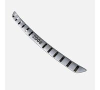 DFXJY Protezione Paraurti Posteriore in Acciaio Inox per Peugeot 2008 2014-2019, Protezione Bagagliaio Auto Anti-graffio Auto