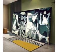 DFZEWKI Quadri famosi, Picasso, Guernica, stampe su tela HD, poster, decorazioni per la casa, camera da letto, soggiorno (75x150 cm/senza cornice)