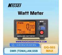DG-503 MAX NISSEI - Ros/Wattmetro HF/VHF/UHF