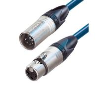 DG Systems - Adattatore DMX da XLR 3P femmina a XLR 5P maschio - Made in Italy