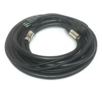 DG Systems - Cavo audio + alimentazione, connettori XLR Neutrik, Spina 16A + VDE