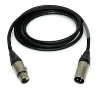 DG Systems - Cavo microfonico XLR Neutrik NC3MXX NC3FXX, Tour Grade - Made in Italy (2 mt)