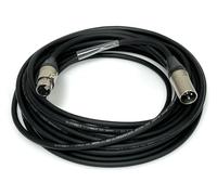DG Systems - Cavo microfonico XLR Neutrik NC3MXX NC3FXX, Tour Grade - Made in Italy (5 mt)