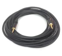 DG Systems - Cavo Mini Jack Stereo a Mini Jack Stereo con connettori in metallo e pin dorati - Made in Italy (1.50 mt)