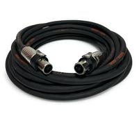 DG Systems - Cavo Speakon 4P con Titanex 4x1.5, connettori in metallo e pin saldati - Made in Italy (10 mt)