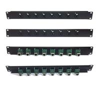 DG Systems - Pannello rack con 8 prese Ethercon con RJ45 sul retro e serigrafia 1-8