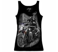 DGA David Gonzales Art Ride Or Die Chick High Stakes Police Ladies Canotta