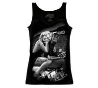 DGA David Gonzales Art Ride Or Die Chick Hollywood Homegirl Ladies Tank Top S-2X