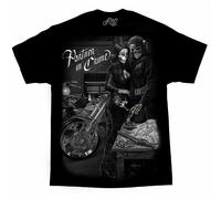 DGA David Gonzales Arte Ride Or Die Partners IN Crime Banca Robber Soldi T Shirt