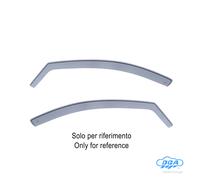 LI20 Set Deflettori Aria Anteriori Ad Incastro Tipo Lungo per Honda Hr-V (11/21>
