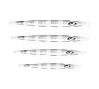 Dgayaeic Artificiali da | Set da 4 Pezzi Luminescente al Buio con Amo | Set per Esca da | per Pesce Gatto Spigola Persico Trota Luccio Acque Dolci E Salate