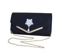 Dgayaeic Borse per donne, elegante sacchetto per la frizione da sposa con chiusura magnetica e cinturino a catena, borse della frizione da sera, design compatto ma spazioso per occasioni formali