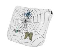 Dgayaeic Coperture Per La Testa Del Driver Da Golf,Magnetico Divertente 3D Ricamo Ragnatela - Copri Mazze da Golf per Uomini,Per Uomini e Donne e Giovani e Adolescenti e Golfisti e Moglie e Marito e