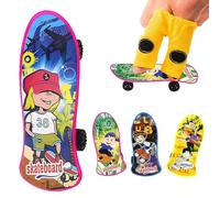 Dgayaeic Giocattoli da skateboard, skateboard per bambini, Punta a mano che le fingerboard, Display Display di per bambini adulti per